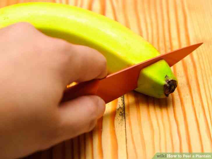 Image intitulée Peler une banane Plantain l